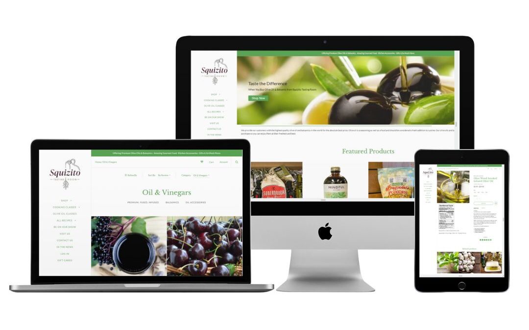 Squizito Tasting Room – Branding & E-commerce Success